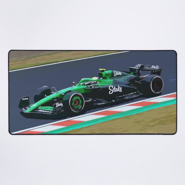 Item preview, Gabriel Bortoleto racing his 2025 F1 car at Suzuka during the Japanese Grand Prix watercolor designed and sold by Rodissimus1984.