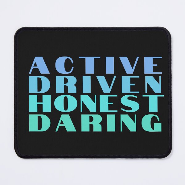 Item preview, ADHD Acrostic – Active, Driven, Honest, Daring Kids’ Empowerment Design designed and sold by LittleMiddleMomma.