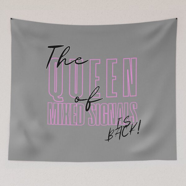 Item preview, The Queen of Mixed Signals designed and sold by nature. electrified..