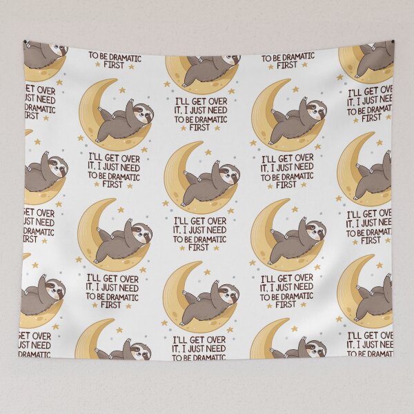 Item preview, I Just Need To Be Dramatic First – Funny Relatable Quote designed and sold by ThatBBStore.