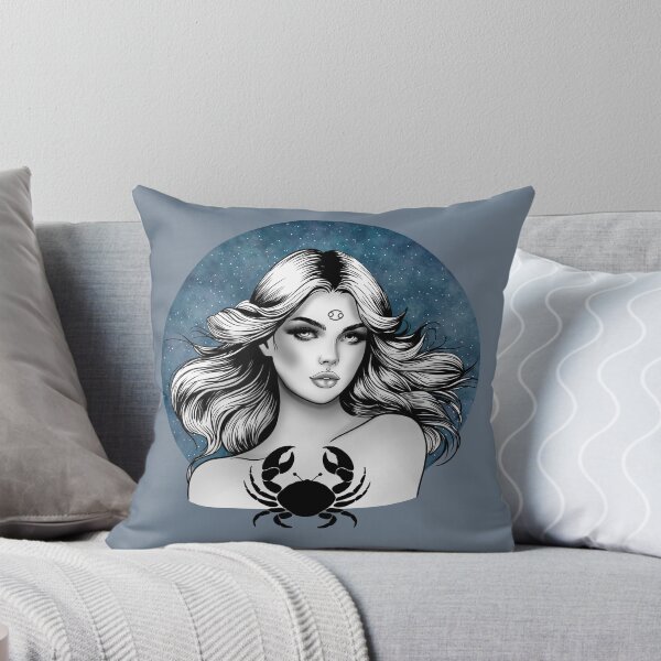 Item preview, Carina the Cancer - Slate Gray designed and sold by MaryAura.