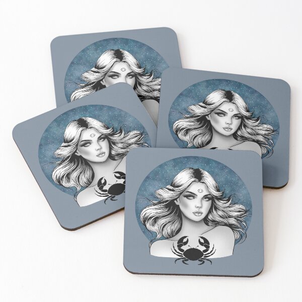Item preview, Carina the Cancer - Slate Gray designed and sold by MaryAura.