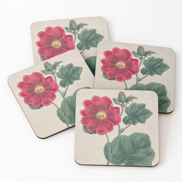 Item preview, Hollyhock designed and sold by 19th Century in Color.