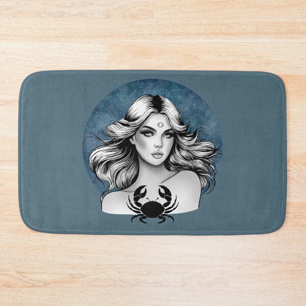 Item preview, Carina the Cancer - Stormy Blue designed and sold by MaryAura.
