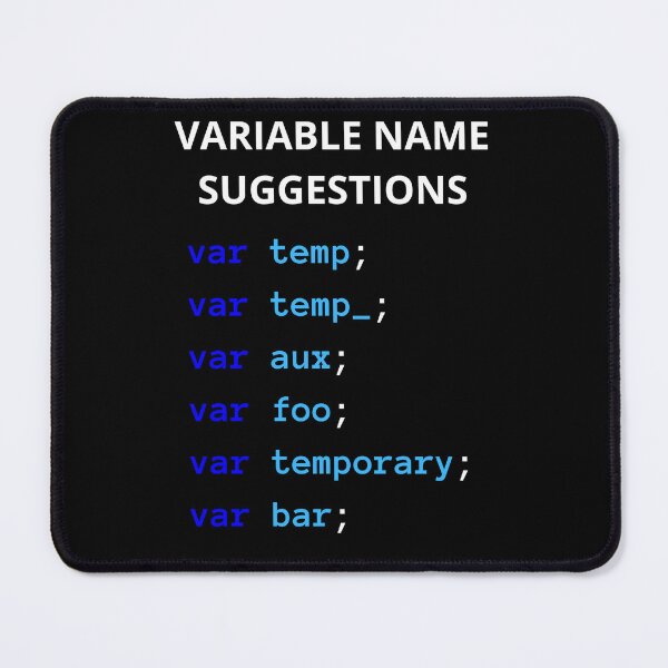 Item preview, Naming variables nightmare designed and sold by GearHead Designs.