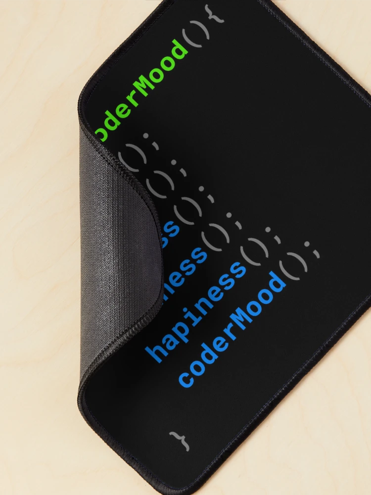 Thumbnail 2 of 5, Mouse Pad, Coder Mood Recursion designed and sold by GearHead Designs.