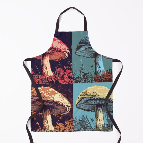 Item preview, Mushroom Popart designed and sold by RedHandedOD.