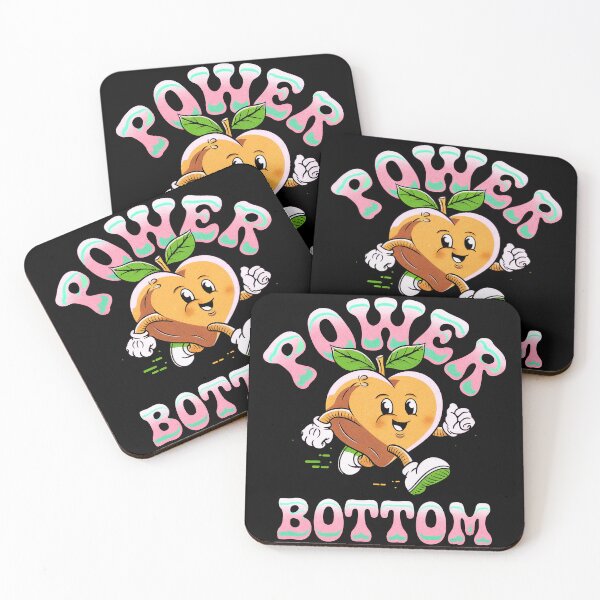 Item preview, Power Bottom Peach | Gay Humour designed and sold by Mattk270.