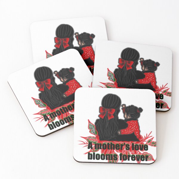Item preview, Mother’s Love Blooms Forever – Mom and Daughter Floral Design designed and sold by Ramadane_design1.