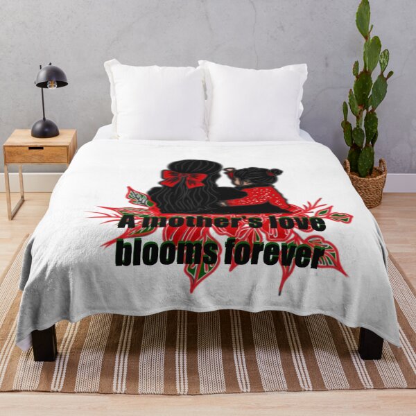 Item preview, Mother’s Love Blooms Forever – Mom and Daughter Floral Design designed and sold by Ramadane_design1.
