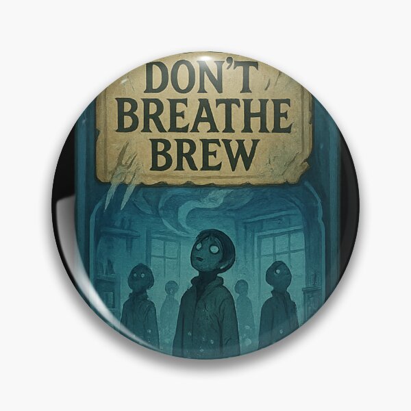 Item preview, Halloween - Don't breath brew "One breath. One blood. One you." designed and sold by Kampendesigns.