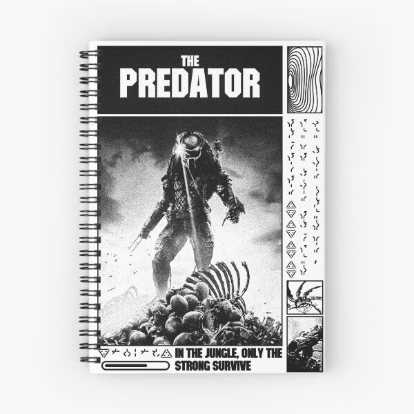 Item preview, Predator, only the strongest survive, grunge design designed and sold by EspiralArt.