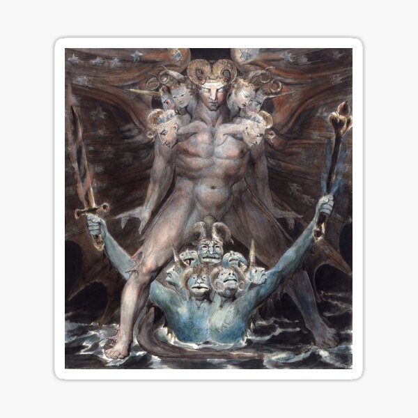 Item preview, The Great Red Dragon and the Beast from the Sea designed and sold by Craphe.