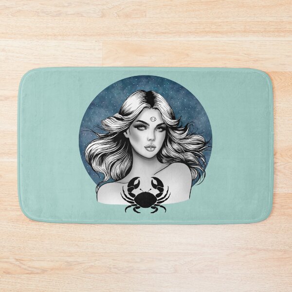 Item preview, Carina the Cancer - Soft Aqua designed and sold by MaryAura.