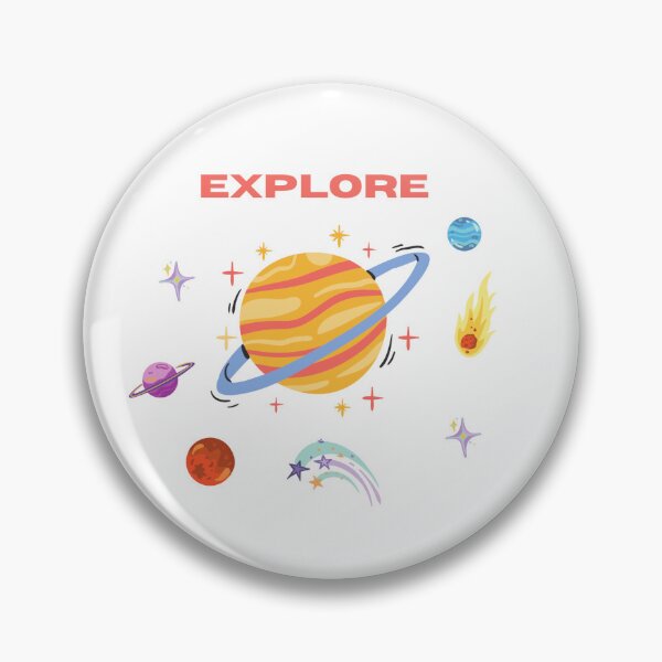 Item preview, Explore the Universe – Colorful Space Illustration designed and sold by DigiGroove.