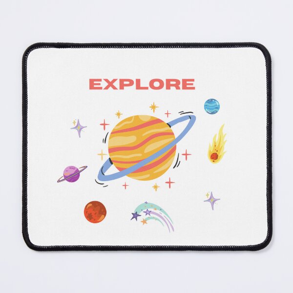 Item preview, Explore the Universe – Colorful Space Illustration designed and sold by DigiGroove.