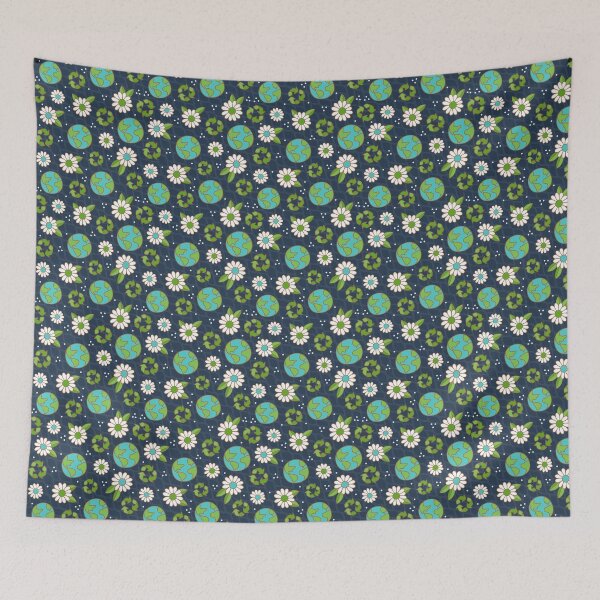 Item preview, Earth Day Reduce Reuse Recycle Upcycle designed and sold by KrisInStitches.