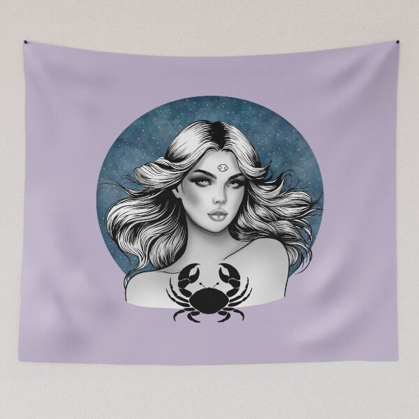 Item preview, Carina the Cancer - Lavender Haze designed and sold by MaryAura.