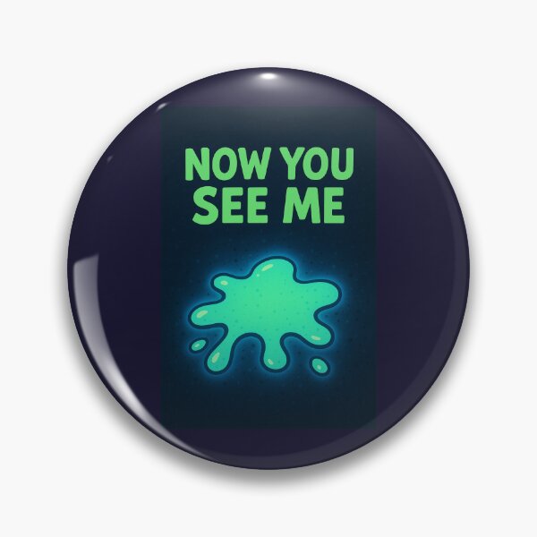 Aperçu de l'œuvre Tache de sang fluorescente « Now You See Me » créée et vendue par proofpink2.