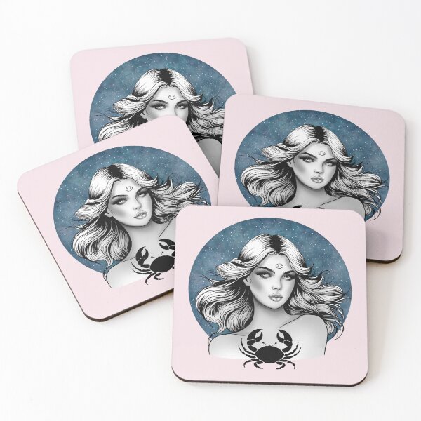 Item preview, Carina the Cancer - Powder Blush designed and sold by MaryAura.