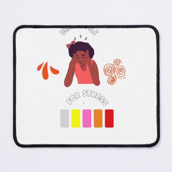 Item preview, Dont settle for stress, ,black woman stress level teardrops design designed and sold by Mietruedezire.