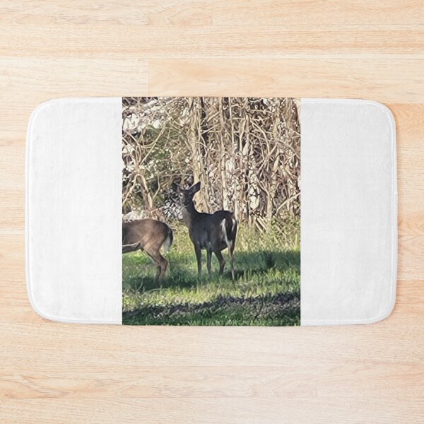 Item preview, Deer In The Back Yard designed and sold by Brenda Planchon.