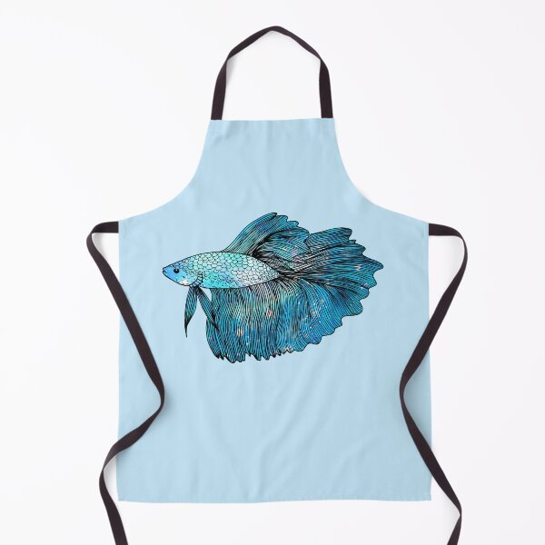Item preview, Aqua Betta Fish designed and sold by Julie Erin Designs.