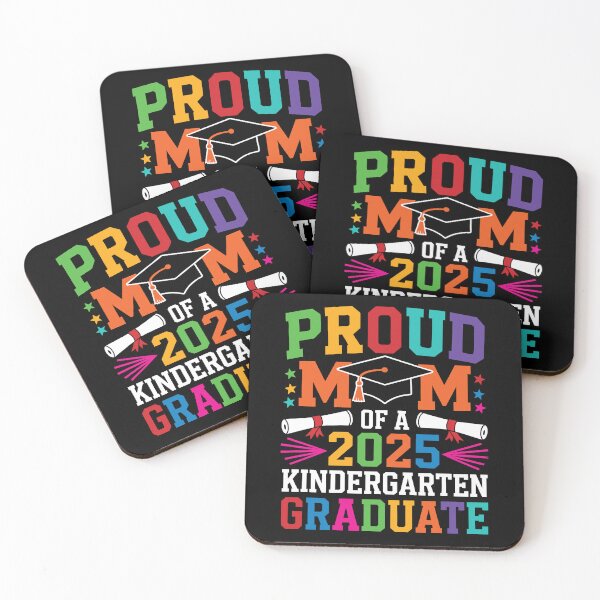 Item preview, Proud Mom Of a 2025 Kindergarten Graduate designed and sold by tmerchtrends.