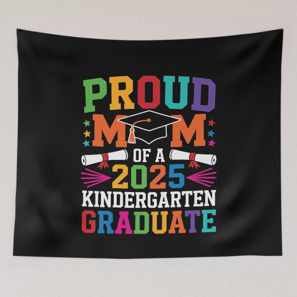Item preview, Proud Mom Of a 2025 Kindergarten Graduate designed and sold by tmerchtrends.