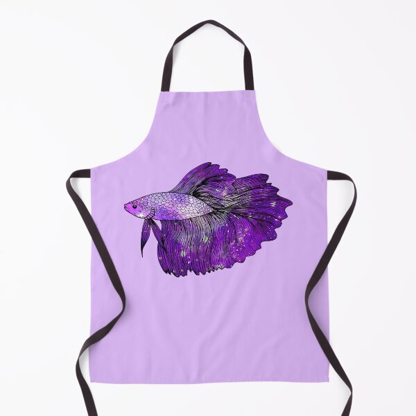 Item preview, Purple Betta Fish designed and sold by Julie Erin Designs.