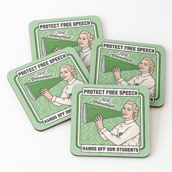 Item preview, Protect Free Speech - Hands Off Our Students designed and sold by Unhinged Heather.