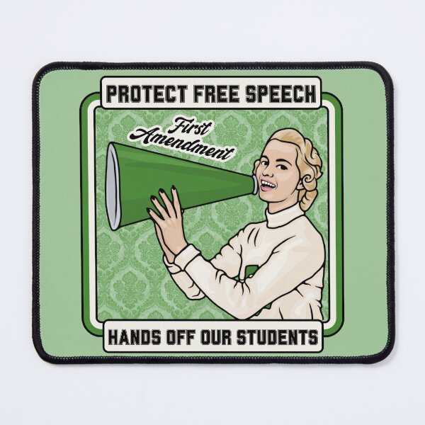 Item preview, Protect Free Speech - Hands Off Our Students designed and sold by Unhinged Heather.