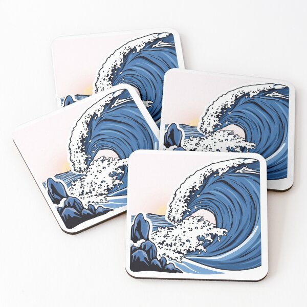 Item preview, Wave art design designed and sold by Sylvester_Botanic.