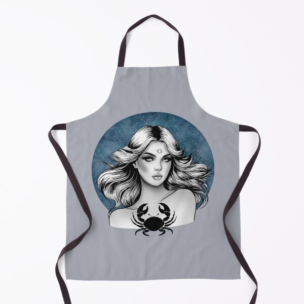 Item preview, Carina the Cancer - Moonlit Gray designed and sold by MaryAura.