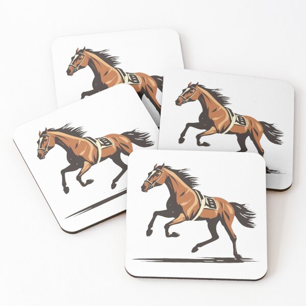 Item preview, Racing Horse Illustration. Powerful Gallop Design designed and sold by VikArt7.