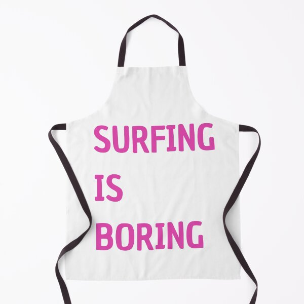 Item preview, SURFING IS BORING funny quote gifts idea designed and sold by anajamelek.