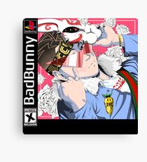 Bad Bunny Playstation Canvas Print