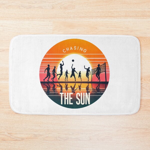 Item preview, Chasing the Sun Escape to the Sun - Volleyball and Beach designed and sold by latelierdechris.