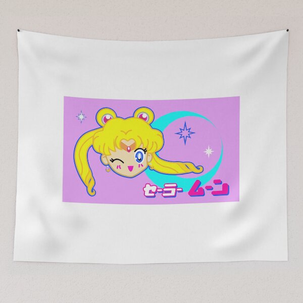 Item preview, Bunny Sailor Moon Poster with japanese retro poster designed and sold by megudesignart.