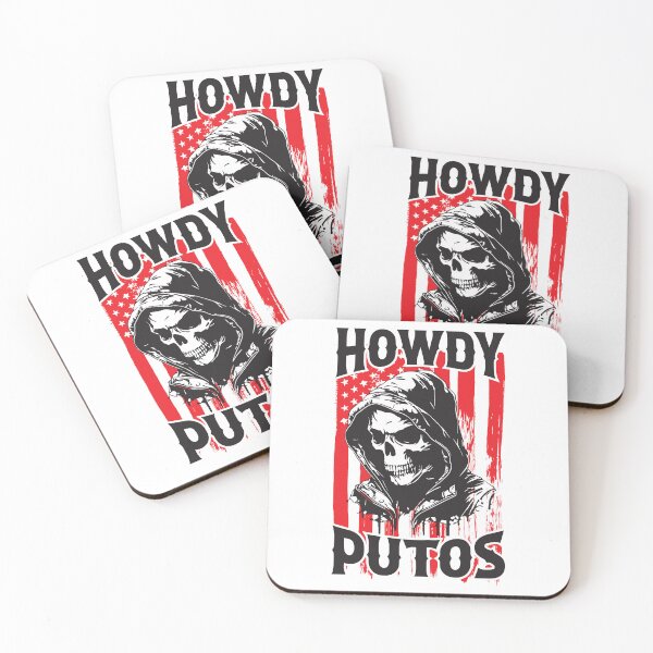 Item preview, Howdy Putos Funny Skull meme Howdy Putos designed and sold by teeshop87.