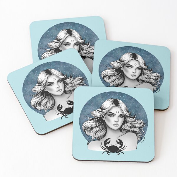 Item preview, Carina the Cancer - Powder Blue designed and sold by MaryAura.