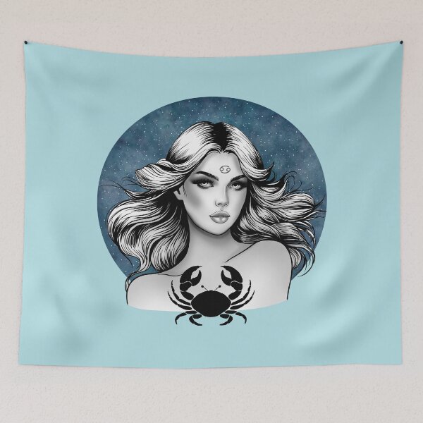 Item preview, Carina the Cancer - Powder Blue designed and sold by MaryAura.