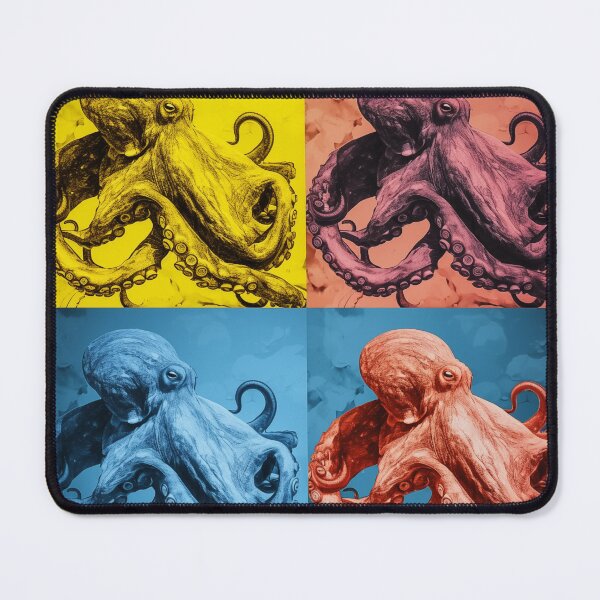 Item preview, Octopus Popart designed and sold by RedHandedOD.