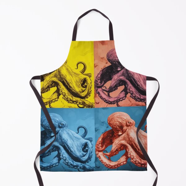Item preview, Octopus Popart designed and sold by RedHandedOD.