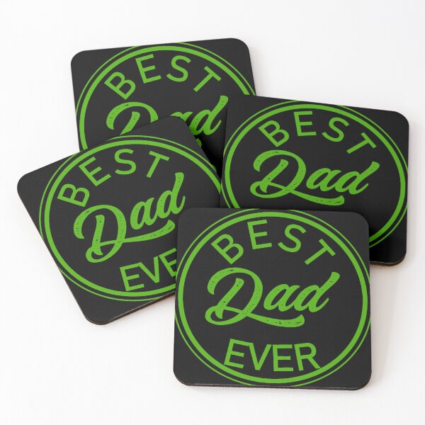 Item preview, QUALITY STAMP BEST DAD EVER - Green designed and sold by LuizSilva1983.