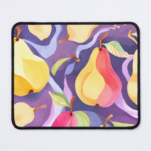 Item preview, Copy of Watercolor Fruit Pears Yellow Red Pattern designed and sold by SunfullyYours.