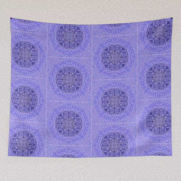 Item preview, Blue Dream Mandala | Peaceful, Spiritual, Digital Art designed and sold by JaiRoseDesigns.