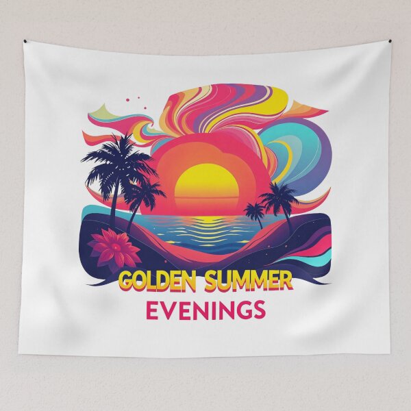 Item preview, Golden Summer Evenings Tropical Golden Evenings designed and sold by latelierdechris.