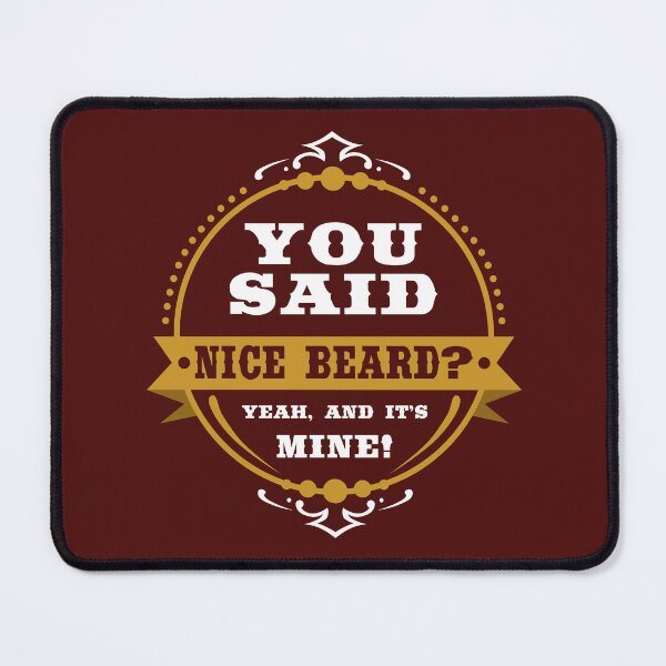 Item preview, You Said Nice Beard? Funny Beard Man Gift designed and sold by Plant On Demand.