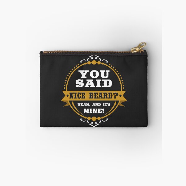Item preview, You Said Nice Beard? Funny Beard Man Gift designed and sold by Plant On Demand.